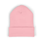 Load image into Gallery viewer, Embroidered North Star Cuffed Beanie — 'Guiding Star' Winter Knit Hat

